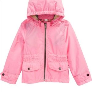 Burberry “mini Halle” windbreaker size 2Y